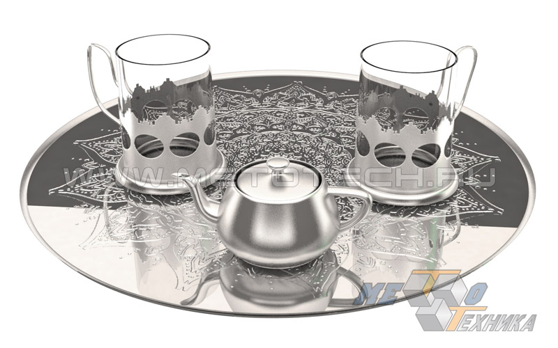 Чайная посуда из мельхиора Чайная посуда из мельхиора