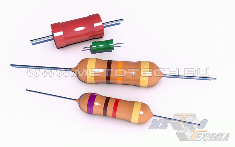 Резисторы различных номиналов и мощности Резисторы различных номиналов и мощности